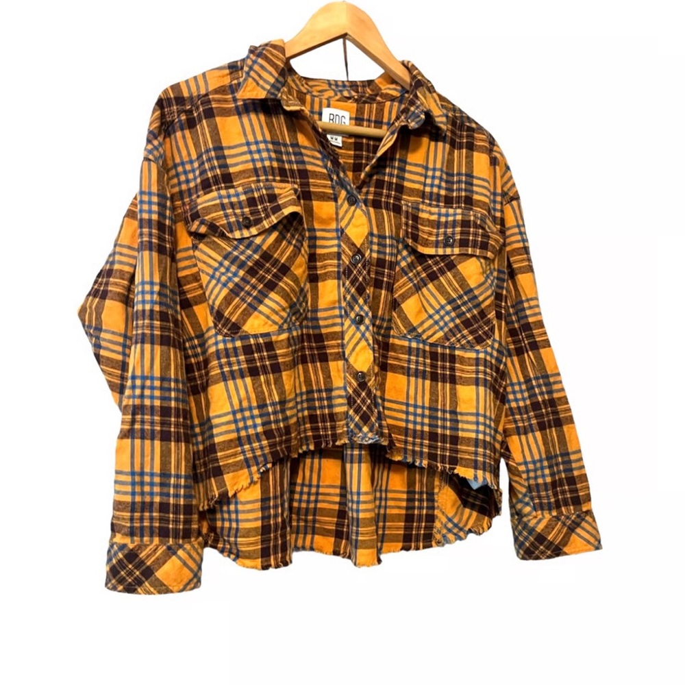Plaid Distressed